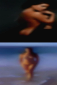 Nude woman ads rack torture.
