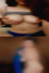 Sexy woman play snack